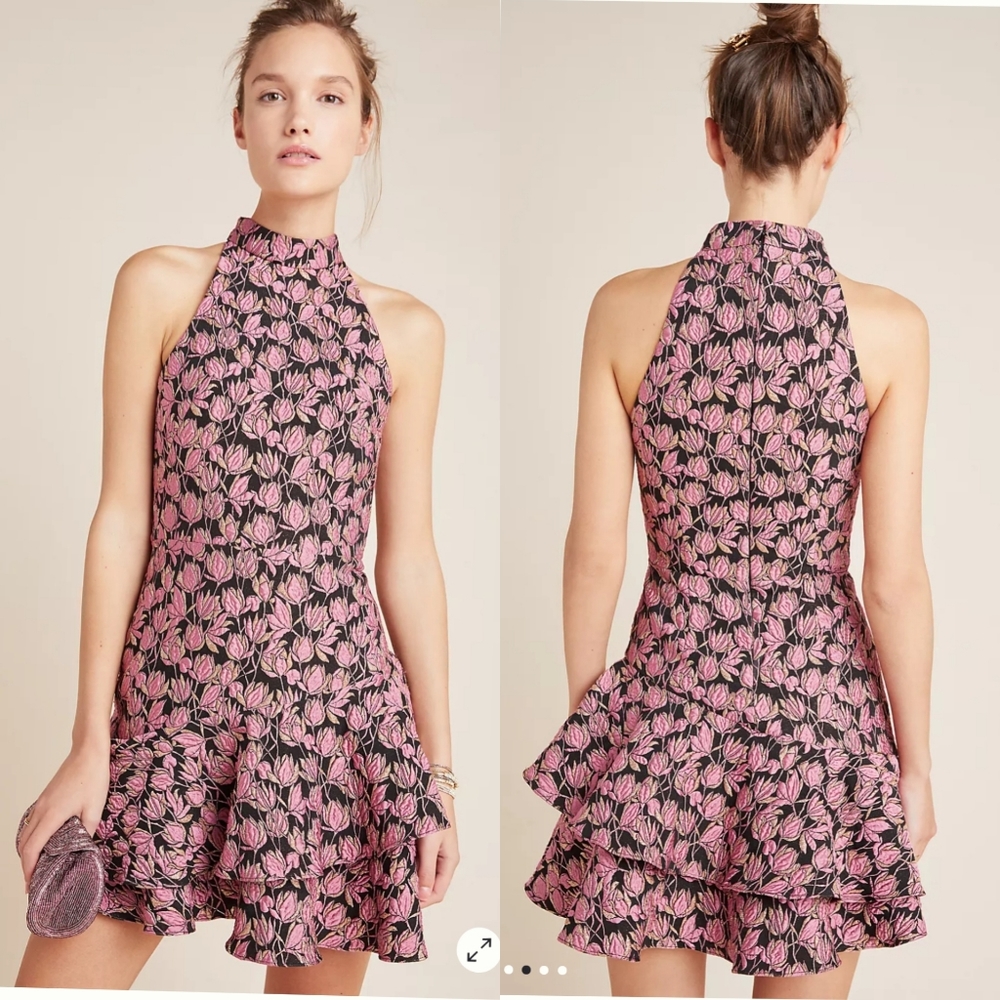 Anthropologie ×ML Monique Lhuillier Rita Ruffled M